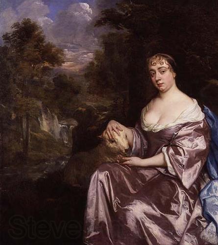 Sir Peter Lely formerly known as Elizabeth Hamilton Norge oil painting art